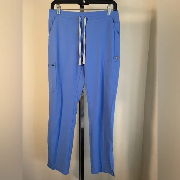Figs Men's Cairo Blue Cargo Jogger Scrub Pants  Small - Picture 2 of 4